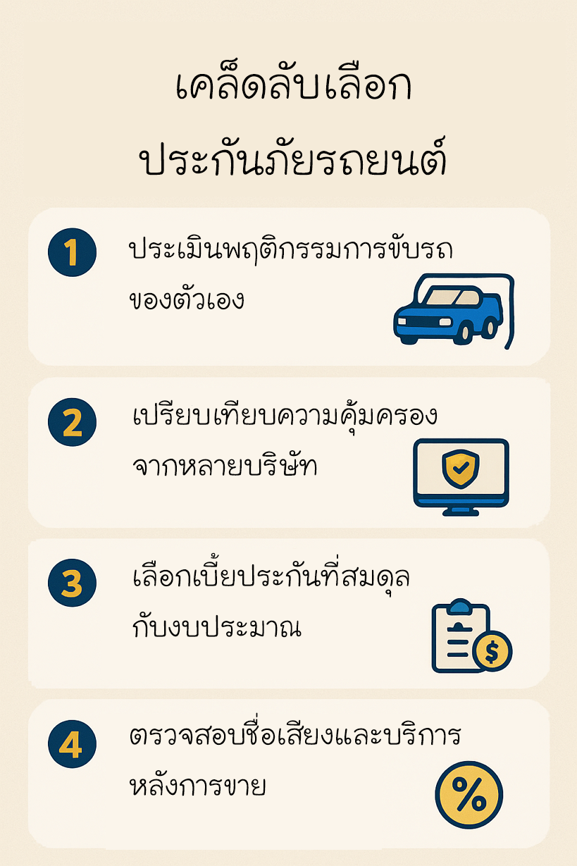 ประกันภัยรถยนต์