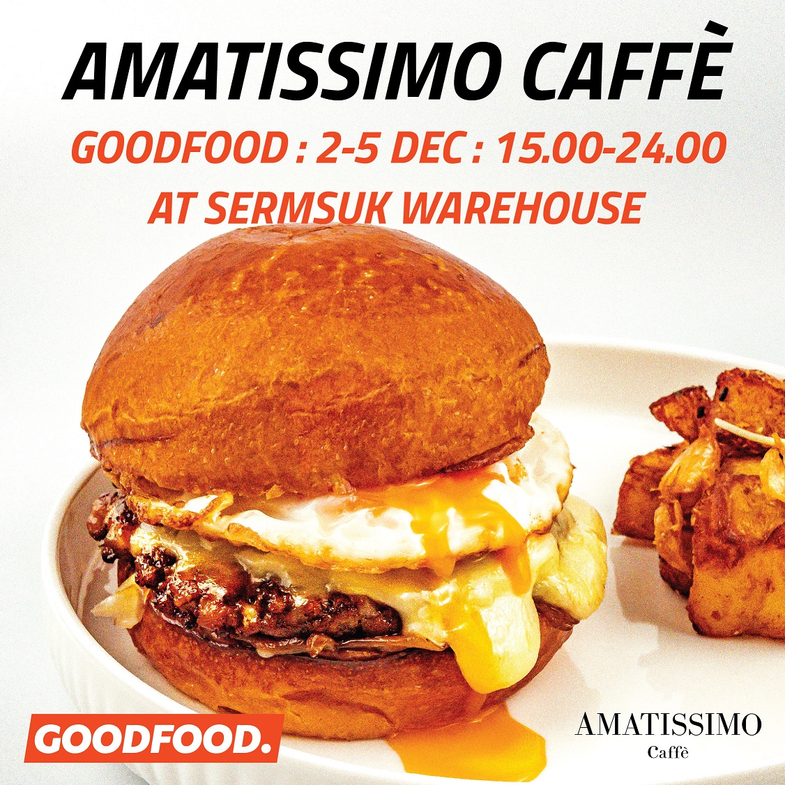 AMATISSIMO Caffé at GOODFOOD FESTIVAL