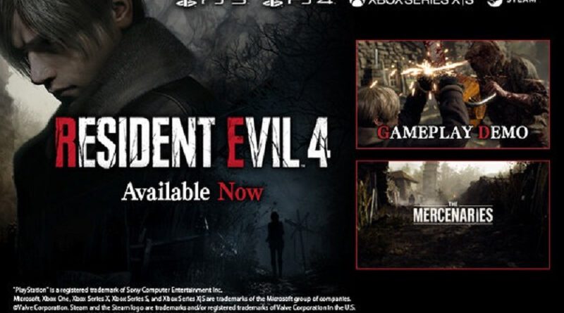 Resident Evil 4 วางจำหน่าย 24 มีนาคมนี้ พร้อมตัวเดโมให้เล่นฟรี!