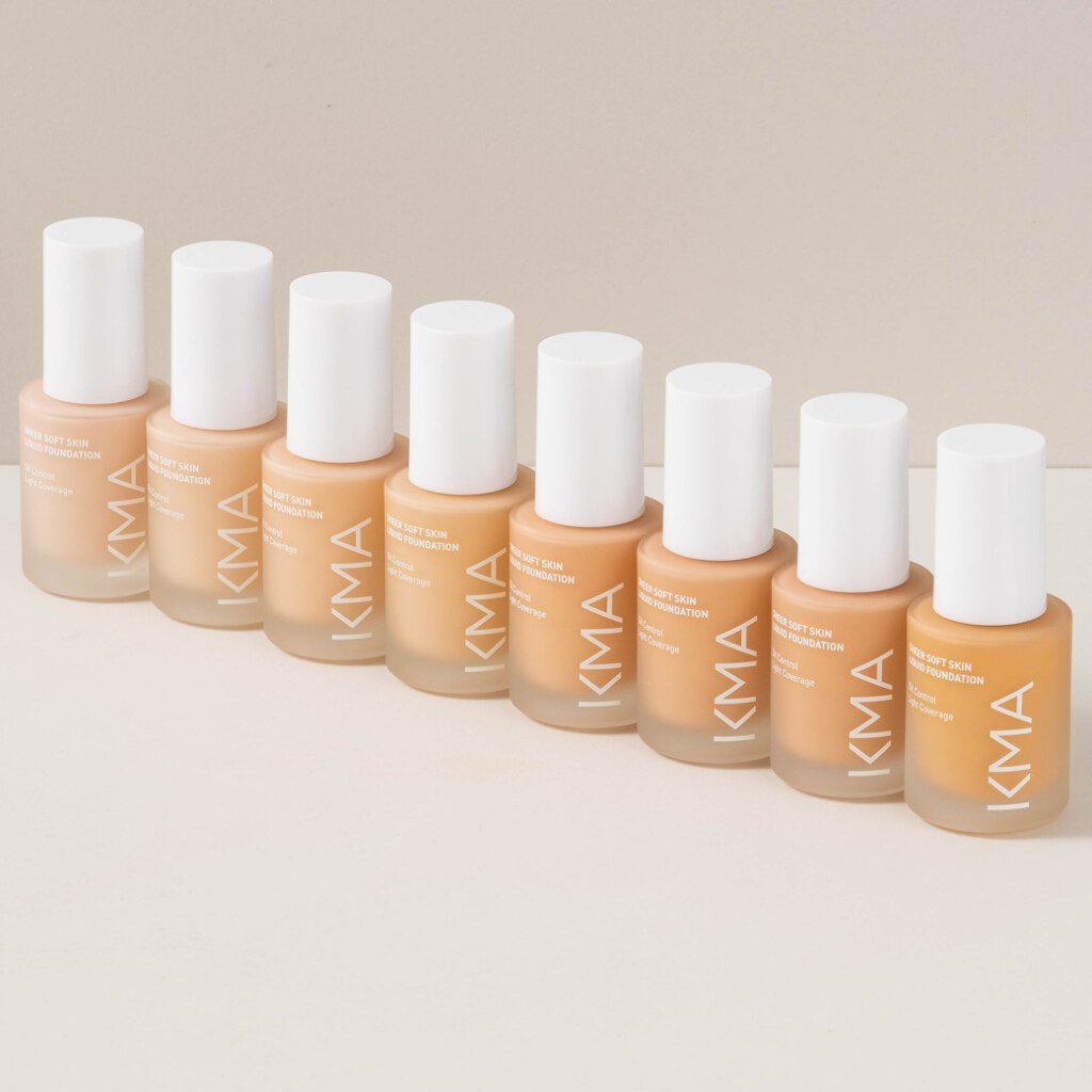 เครื่องสำอาง KMA แนะนำรองพื้นซีรีส์ใหม่ Sheer Soft Skin Liquid Foundation