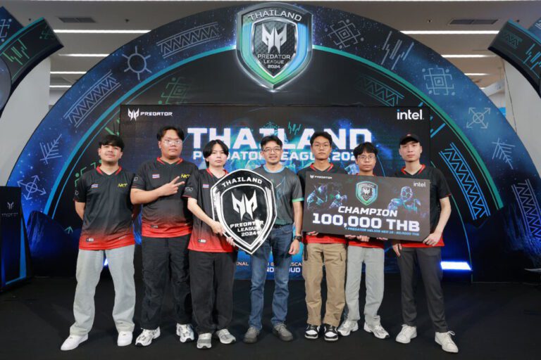 ทีม NKT คว้าตำแหน่งแชมป์ “Thailand Predator League 2024” พร้อมตั๋วบินลัดฟ้าสู้ศึกที่ ฟิลิปปินส์ ร่วมชิง 15 ล้านบาท