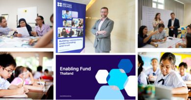 British Council Thailand Opens Applications for ‘Enabling Fund,’ Empowering Thai English Teachers to Join the Global Teaching Community.