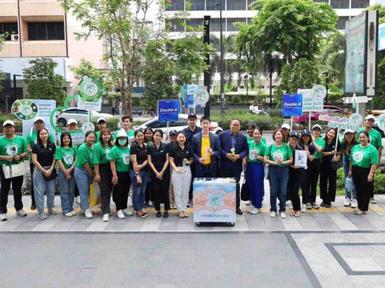 ดั๊บเบิ้ล เอ ร่วมรณรงค์ “รักษ์โลก รักษ์ด้วยสินค้าฉลากเขียว” กับสถาบันสิ่งแวดล้อมไทย